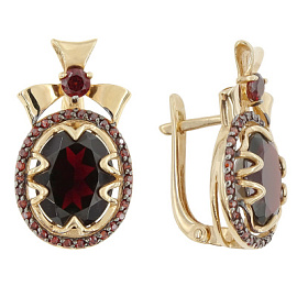Серьги с0959V22 золото