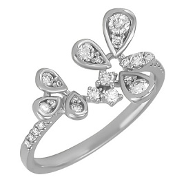 Кольцо R101-R44384W золото