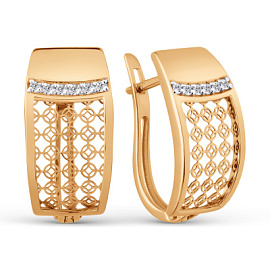 Серьги 502832-1102 золото