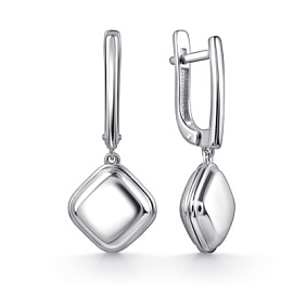 Серьги подвесные 02-10-01101-00-00-1 серебро