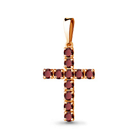 Крест декоративный 2521303.1 золото