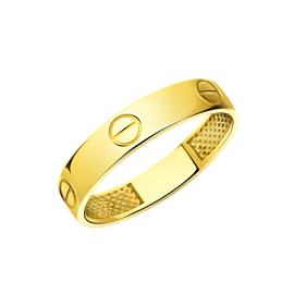 Кольцо л1958 золото Картье винт