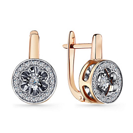 Серьги 02-11-5925-31-00 золото