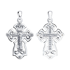 Крест христианский 94120132 серебро