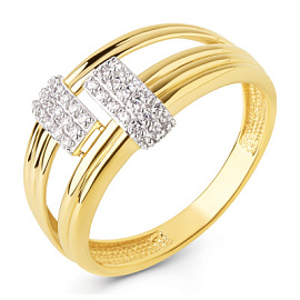 Кольцо 026741-4102 золото