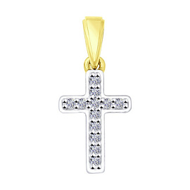Крест декоративный 034851-2 золото