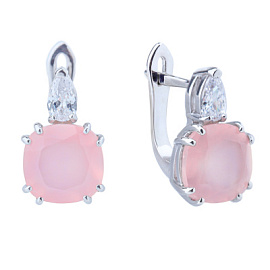 Серьги С-1473-6222-1 серебро