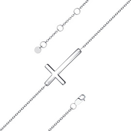 Браслет MJB12-0003 серебро