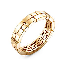 Кольцо дф2102125рл золото