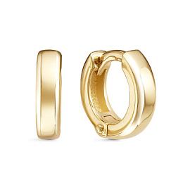Серьги конго л2203755 золото