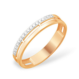 Кольцо дорожка К13213246 золото Дорожка