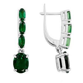 Серьги 2-1206 (925) тур серебро