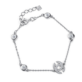 Браслет 09-10-0635-41-00-1 серебро Шанель