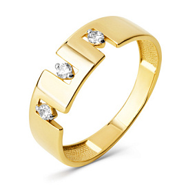 Кольцо 020361-4102 золото