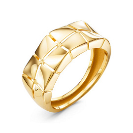 Кольцо дф2102091рл золото