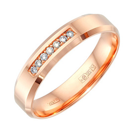 Кольцо обручальное 10-750-К золото Полновесный