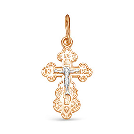 Крест христианский 20-0227 золото Полновесный