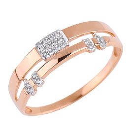 Кольцо 24478 золото