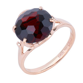 Кольцо один камень 2347 золото