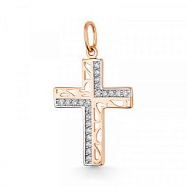 Крест декоративный 03-10101-0660 золото