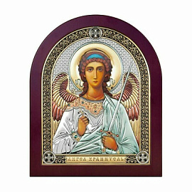 Икона 6407.3CW ювелирный сплав Ангел Хранитель