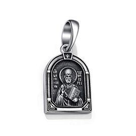 Подвеска религиозная христианская ладанка 03-4648.0000-09 серебро