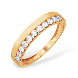 Кольцо дорожка К13212888 золото Дорожка