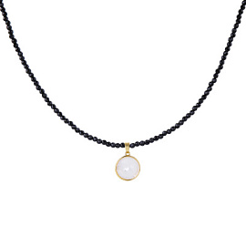 Бусы чокер К-Шпч-90-1К-38 ювелирный сплав Круг