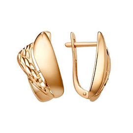 Серьги 013342-1010 золото