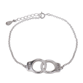 Браслет 43101001025 серебро наручники