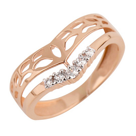 Кольцо 24719 золото