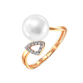 Кольцо 190-1-935Р золото