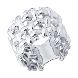 Кольцо 94-110-02346-1 серебро