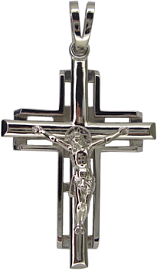 Крест христианский 1055нэ серебро
